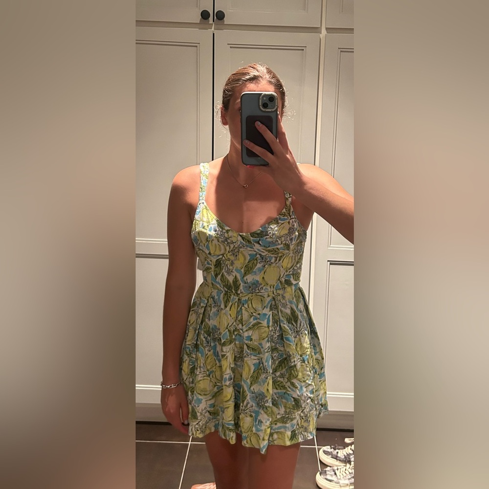 Aqua Lemon Dress